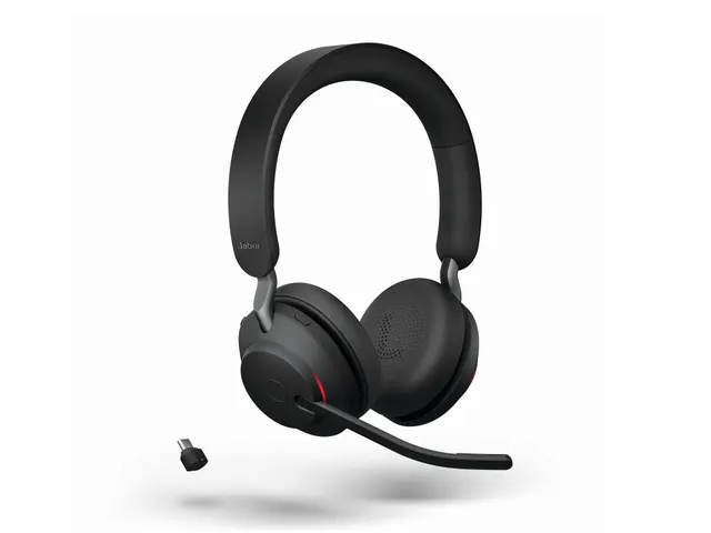 Jabra Evolve2 65 MS Mono Bluetooth Headset USB-C Dongle