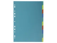 Exacompta Tabbladen PP Gerecycleerd Forever 10-Delig A4 11-Gaats Assor