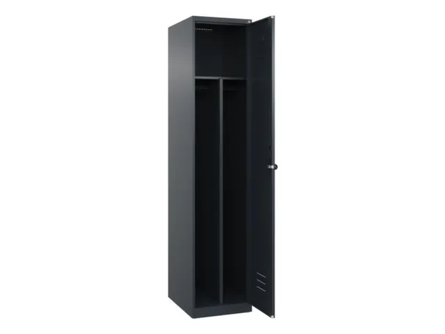 locker voor scheiding van kleding,HxBxD 1850x400x500mm,1vak