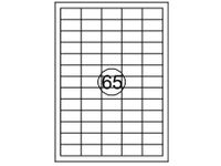 Etiket Quantore 38X21.2mm 975stuks