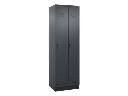 wasgoedverdeelkast,HxBxD 1950x600x500mm,vak B 300mm,draaigrendel