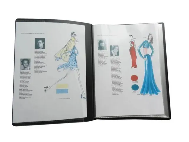 Album de présentation HFP Frontview A4 30 pochettes Noir