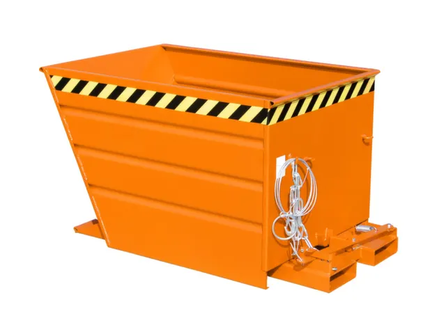 kiepbak,HxLxB 730x1370x800mm,0,55m³,draagverm. 750kg,RAL2000