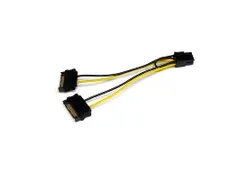 15cm SATA Voeding naar 6-pins PCI Express Videokaart Voeding Verloopka