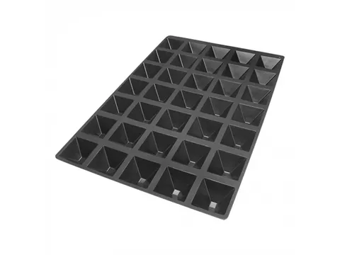 Silikomart Siliconen Bakmat Bakerynorm Piramide SQ010