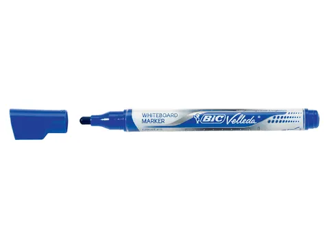 Viltstift Bic Velleda liquid whiteboard rond medium blauw