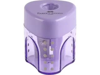 Puntenslijper Faber-Castell Grip Auto mini 2 kleuren display 24 stuks - 3