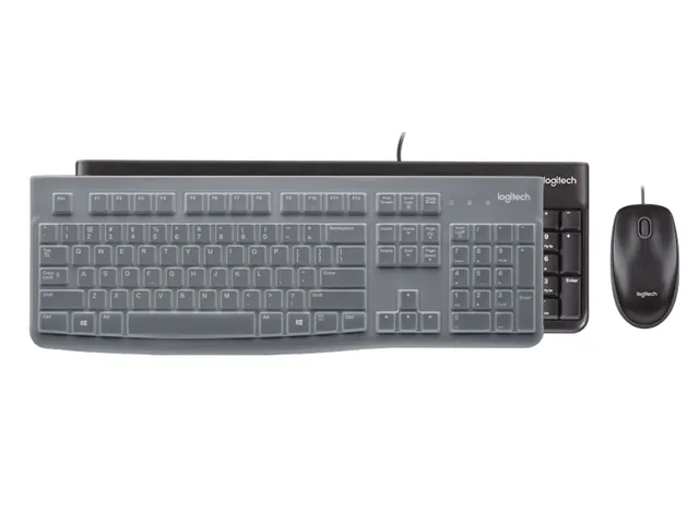 Logitech 956-000014, Toetsenbordbedekking, Silicone, Doorschijnend