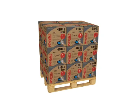 Reinigingsdoek WypAll X80 dispenser 1-laags 160 vel blauw 8294 Pallet