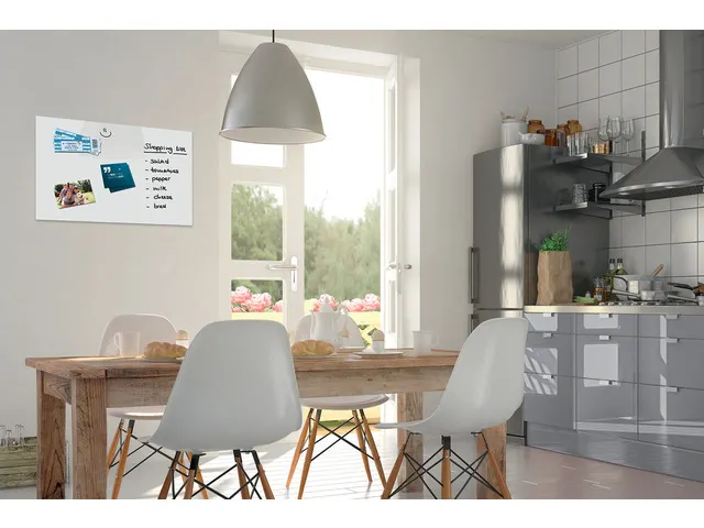 Glas/magneetbord Be!board 60x40 Cm Wit