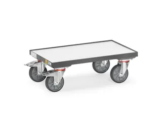 Esd-eurobakken Rolplateau 93581 250kg 600x400mm Bodemplaat Ral7015 - 1