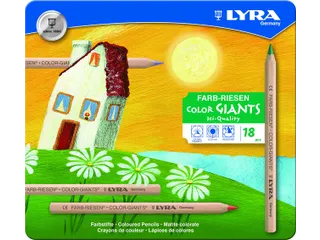 Kleurpotlood LYRA Color Giants Nature 18 kleuren - 5