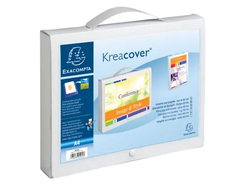 Exacompta Elastobox met Handvat Kreacover