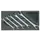 GEDORE 1500 ES-400dubbelsleutelset,open,in 1/3 ES module
