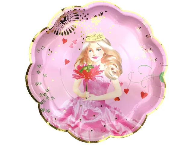 Bord Haza prinses 23cm 8 stuks