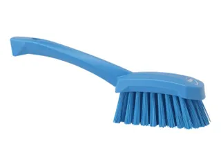 Vikan 41983 Hygiene afwasborstel met korte steel Blauw 270mm - 1