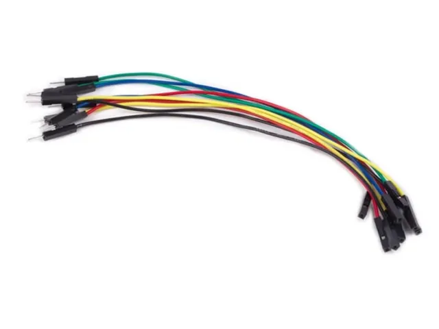 SET Draadbruggen - 1 PIN Mannelijk Naar Vrouwelijk - 5.9 Inch (15cm)