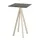 statafel,HxBxD 1090x700x700mm,rechthoekig,4voeten zandkleuren