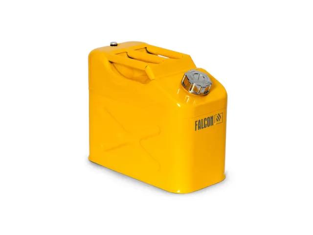 Jerrycan De Sécurité P. Substances Inflammables/Agressives Acier Jau