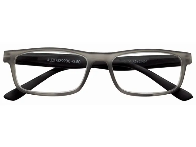 Lunettes de lecture I Need You +2.50 dpt Alex anthracite-noir