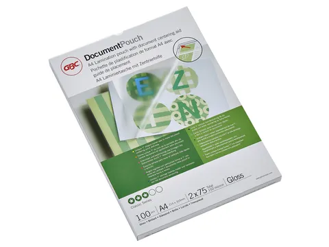 Lamineerhoes Gbc A4 75 Micron glanzend