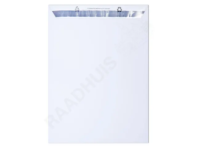 Envelop Raadhuis 235x305 Plakstrip Transparant 45 Micron 1000 Stuks