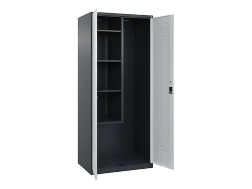 schoonmaakkast,HxBxD 1850x800x500mm,links 4vakken
