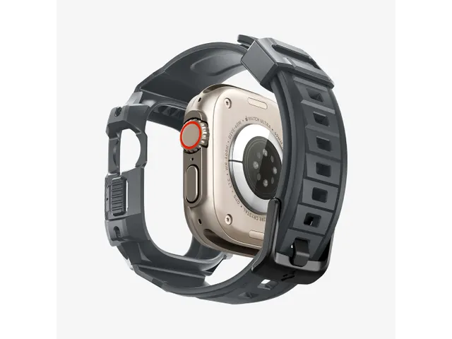 Spigen Rugged Armor Pro Opbergtas Grijs Apple Watch Ultra 49mm Grijs