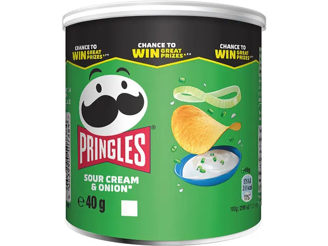 Sour Cream & Onion Chips 40 Gram