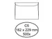 Envelop Hermes Bank C5 162x229mm wit Gegomd doos à 500 stuks