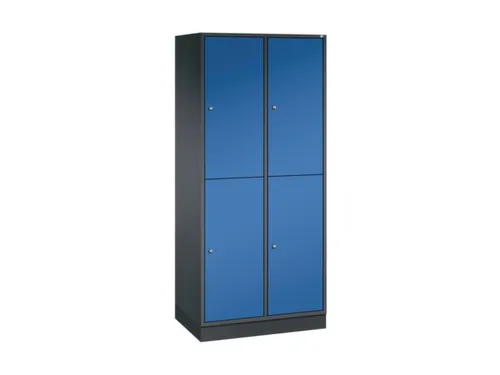 grootvolume garderobekast,HxBxD 1950x820x500mm,2x2vak.,vak B 360mm
