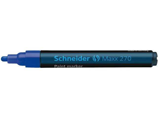 Lakmarker Schneider Maxx 270 1-3 mm blauw