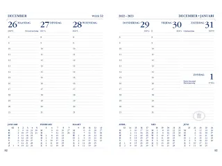 Agenda 2027 Ryam Weekplan limited edition 7dagen/2pagina's assorti - 17