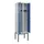locker voor scheiding van kleding,HxBxD 2120x600x500mm,2vak