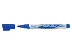 Viltstift Bic Velleda liquid whiteboard rond medium blauw