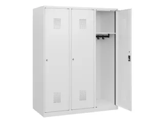 schoollocker,HxBxD 1530x1200x500mm,3vak,vak B 400mm,cil.-slot - 1