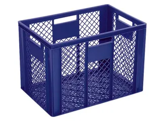Euronorm Stapelkrat Pe 410x600x400mm 83liter Open Blauw - 1