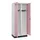 locker voor scheiding van kleding,HxBxD 1950x800x500mm,2vak