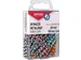 papierklemmen Zebra 28mm assorti kleuren 100 stuks