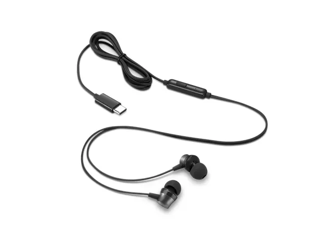 USB-C in-ear-hoofdtelefoon met kabel