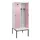 locker met bank,voor scheiding van kleding,HxBxD 2120x800x815mm,2vak
