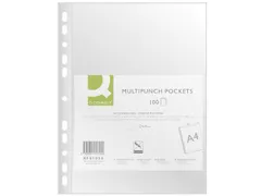 Showtas A4 11-Gaats 0.05mm PP generfd 100 stuks