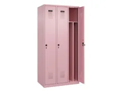 locker voor scheiding van kleding,HxBxD 1850x900x500mm,3vak