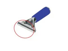 Ecolab Raamtrekkerstrip + rubber voor glasbewassing 45cm Zwart