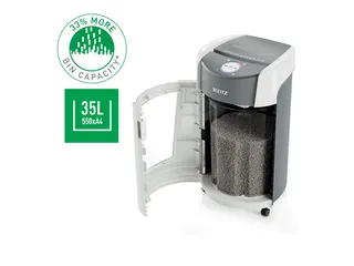 Papiervernietiger Leitz IQ OptiMax Office 2x15mm - 3