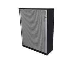 jaloeziedeurkast,HxBxD 1545x1200x445mm,3xhouten vloer,4 OH,CC-zwart