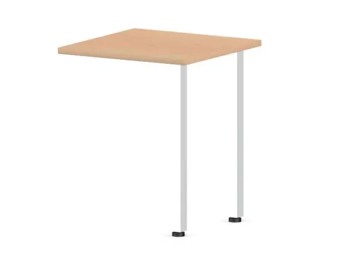 aanbouwtafel,i.h.v.,HxBxD 720-840x600x600mm,NE-esdoorn