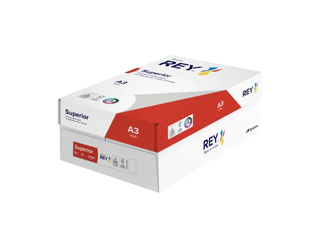 Kopieerpapier Rey Superior A3 80 Gram Wit