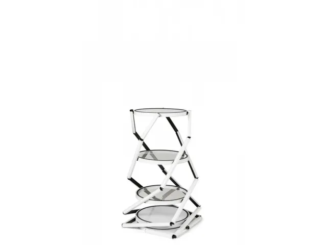 Flex Tower Inklapbare presentatievitrine met Led Spot 206x57cm