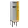 locker met bank,HxBxD 1950x400x815mm,1vak,vak B 400mm,cilinderslot